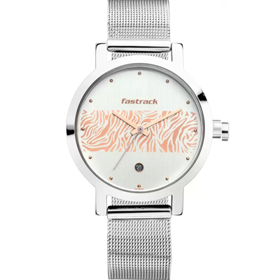 "Titan Fastrack NR6222SM03 (Ladies) - Click here to View more details about this Product
